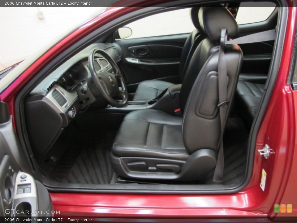 Ebony Interior Photo for the 2006 Chevrolet Monte Carlo LTZ #60198115