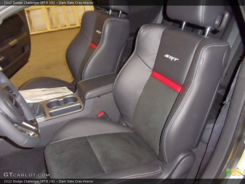 Dark Slate Gray Interior Photo for the 2012 Dodge Challenger SRT8 392 #60198313