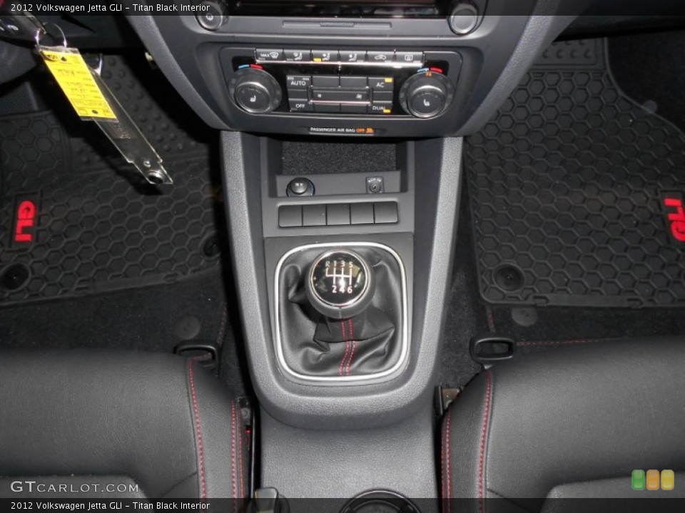 Titan Black Interior Transmission for the 2012 Volkswagen Jetta GLI #60199784