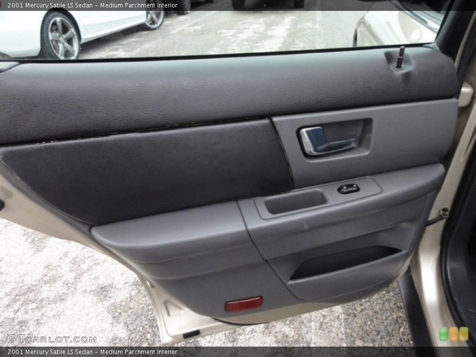 Medium Parchment Interior Door Panel for the 2001 Mercury Sable LS Sedan #60201150