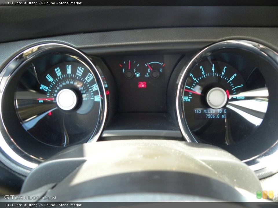 Stone Interior Gauges for the 2011 Ford Mustang V6 Coupe #60201325