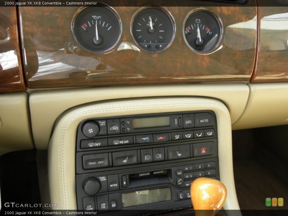 Cashmere Interior Controls for the 2000 Jaguar XK XK8 Convertible #60201673