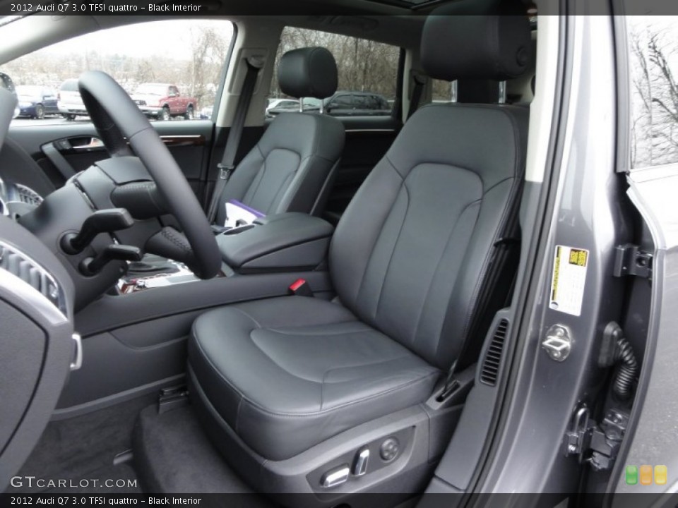 Black Interior Photo for the 2012 Audi Q7 3.0 TFSI quattro #60201832