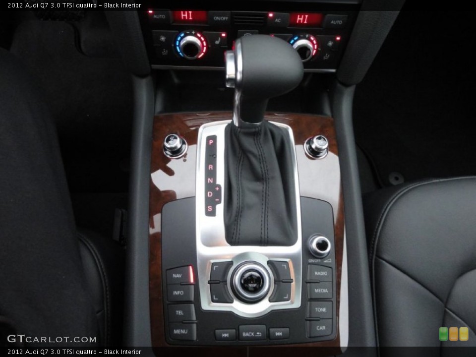 Black Interior Transmission for the 2012 Audi Q7 3.0 TFSI quattro #60202030