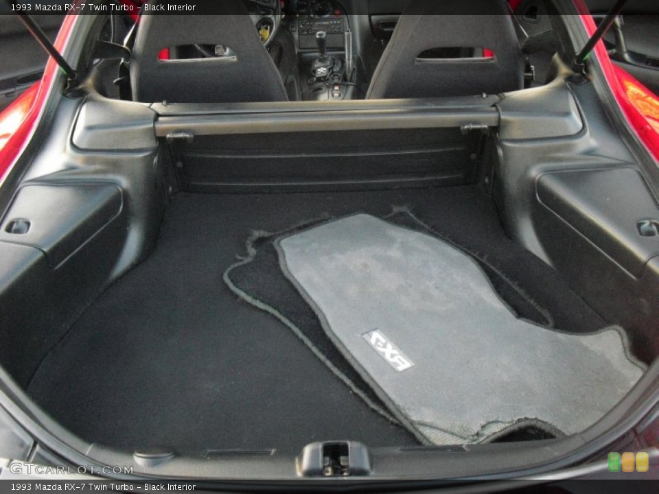 Black Interior Trunk for the 1993 Mazda RX-7 Twin Turbo #60202459