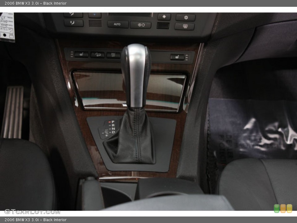 Black Interior Transmission for the 2006 BMW X3 3.0i #60203179