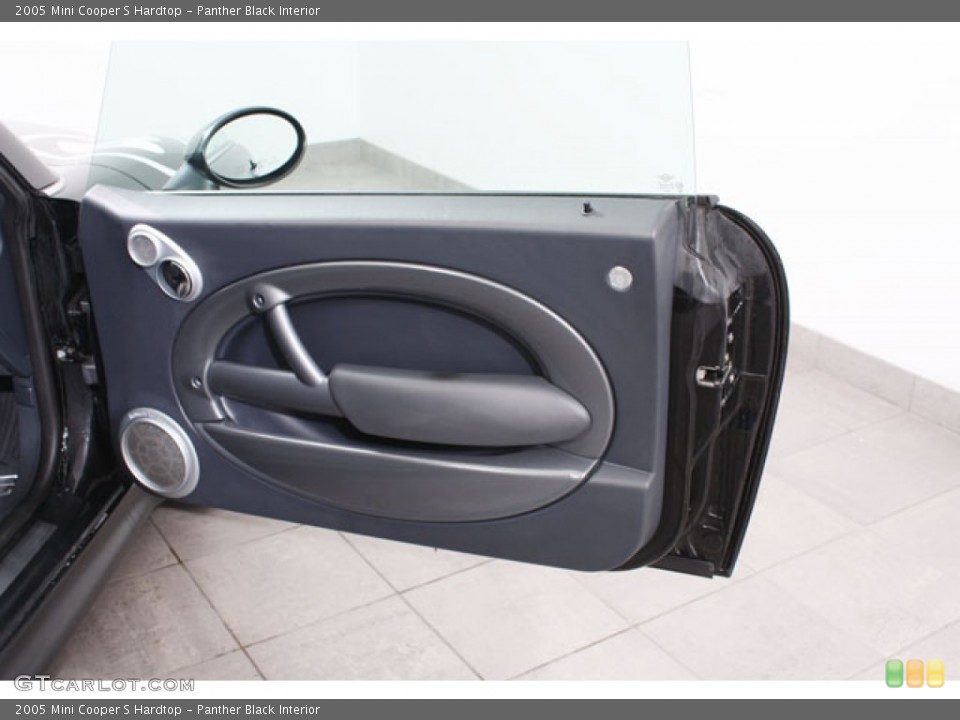 Panther Black Interior Door Panel for the 2005 Mini Cooper S Hardtop #60203413