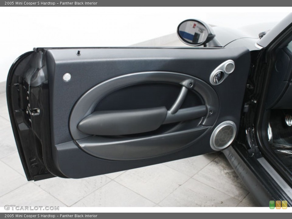 Panther Black Interior Door Panel for the 2005 Mini Cooper S Hardtop #60203419