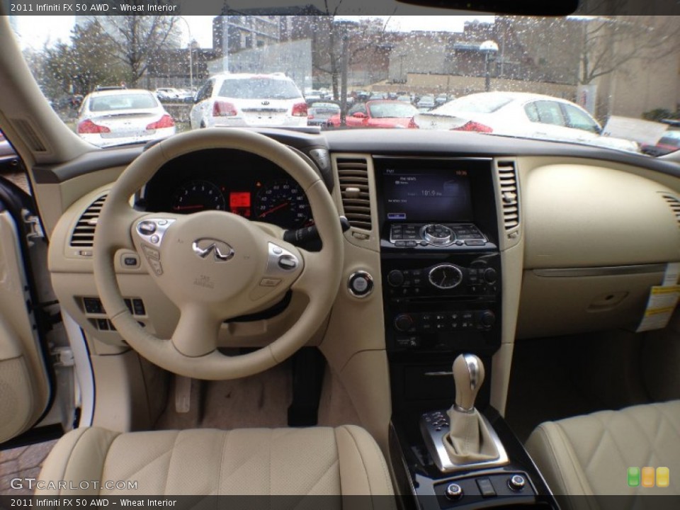 Wheat Interior Dashboard for the 2011 Infiniti FX 50 AWD #60203443