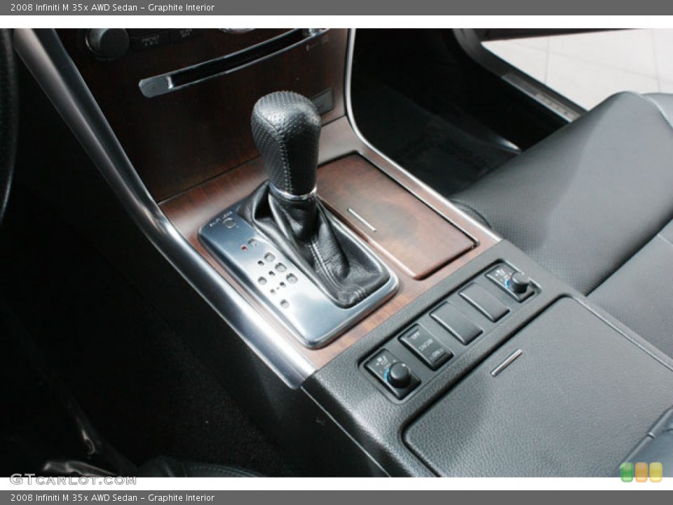 Graphite Interior Transmission for the 2008 Infiniti M 35x AWD Sedan #60205039