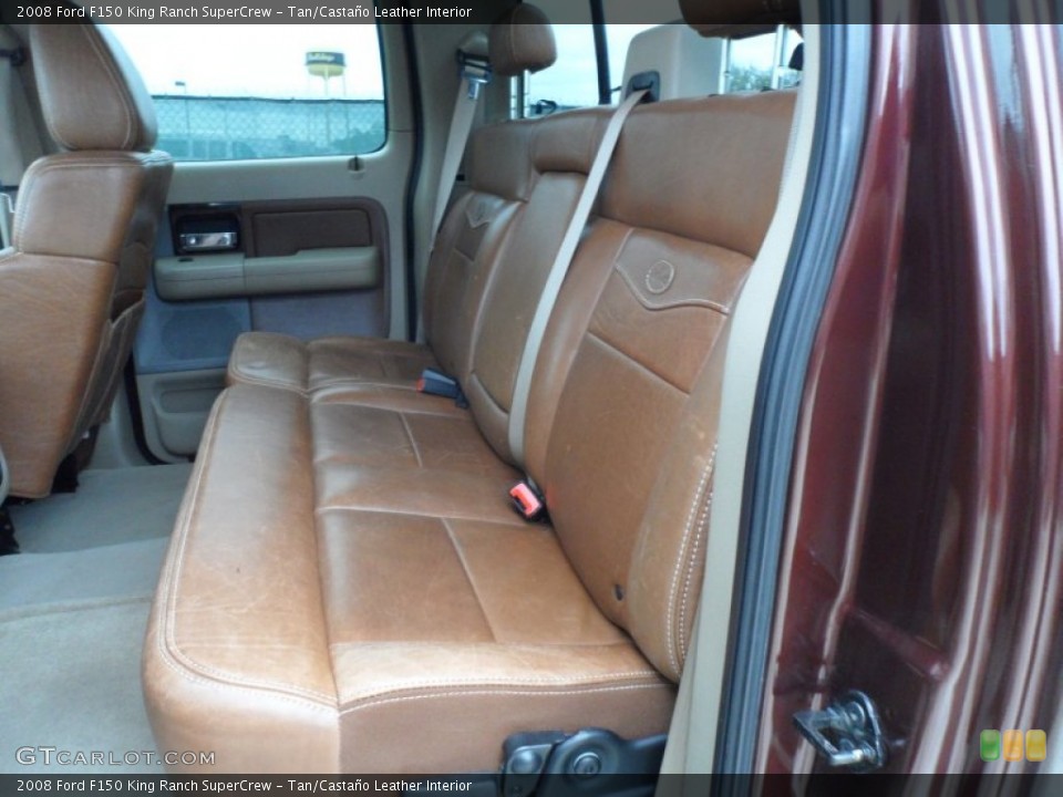 Tan/Castaño Leather Interior Photo for the 2008 Ford F150 King Ranch SuperCrew #60205198