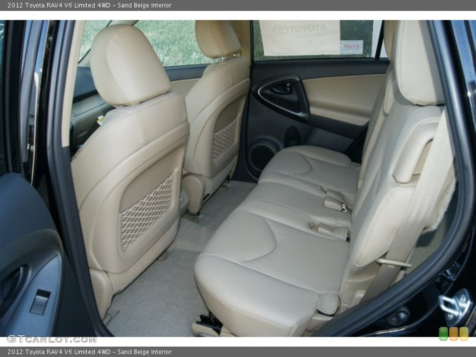 Sand Beige Interior Photo for the 2012 Toyota RAV4 V6 Limited 4WD #60205900