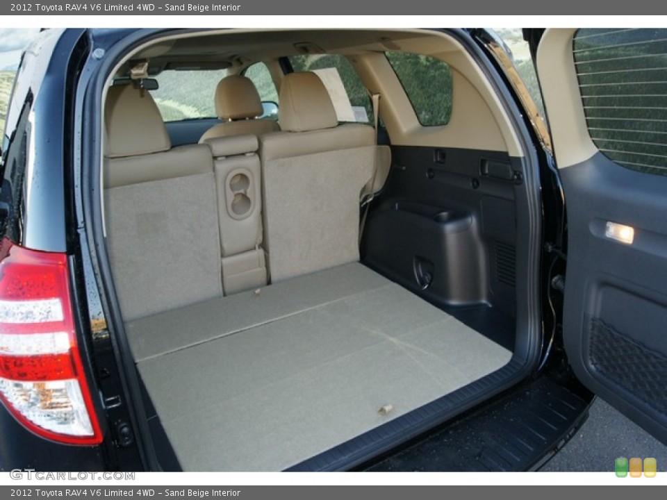 Sand Beige Interior Trunk for the 2012 Toyota RAV4 V6 Limited 4WD #60205927