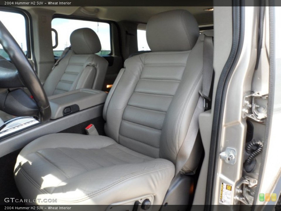 Wheat Interior Front Seat for the 2004 Hummer H2 SUV #60206007