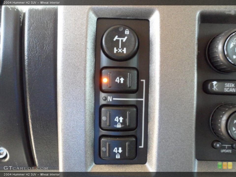 Wheat Interior Controls for the 2004 Hummer H2 SUV #60206098