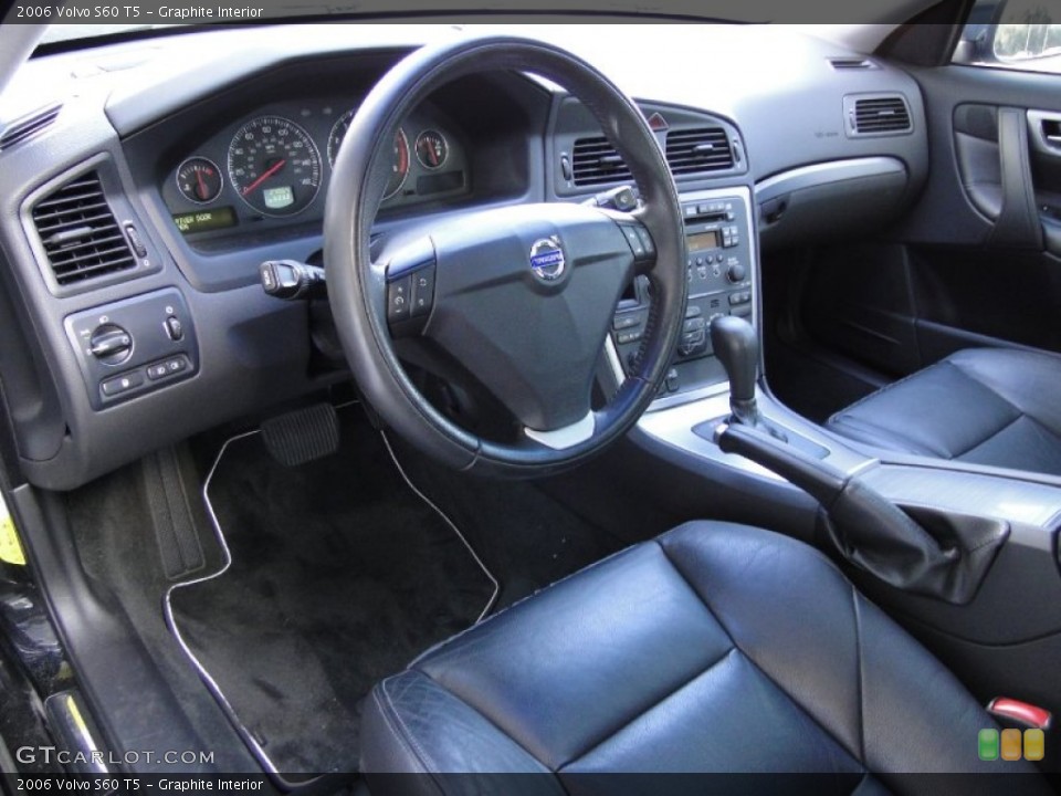 Graphite Interior Photo for the 2006 Volvo S60 T5 #60206137