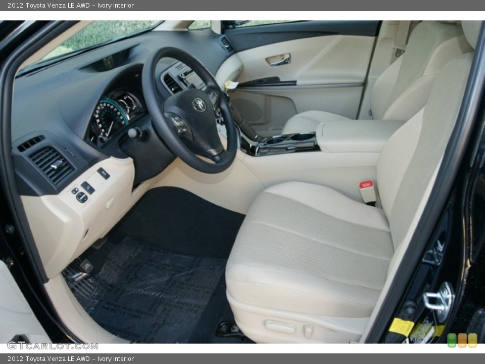 Ivory Interior Photo for the 2012 Toyota Venza LE AWD #60206158