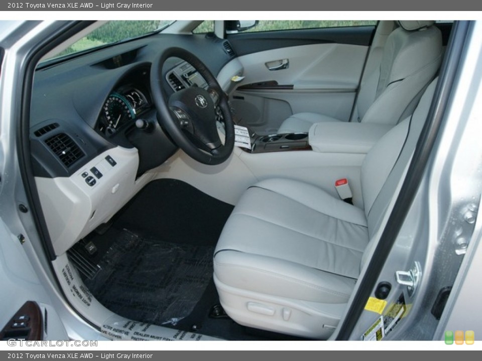Light Gray Interior Photo for the 2012 Toyota Venza XLE AWD #60206302