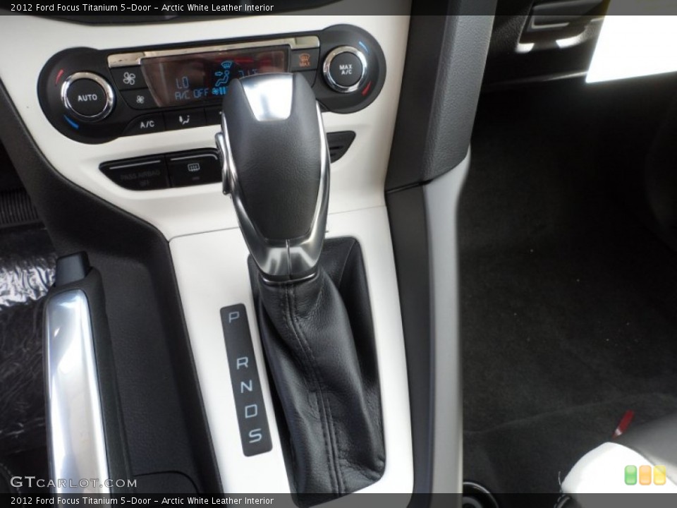 Arctic White Leather Interior Transmission for the 2012 Ford Focus Titanium 5-Door #60207940