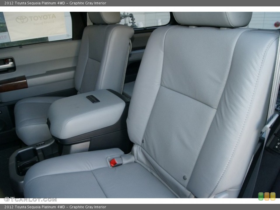 Graphite Gray Interior Photo for the 2012 Toyota Sequoia Platinum 4WD #60207946