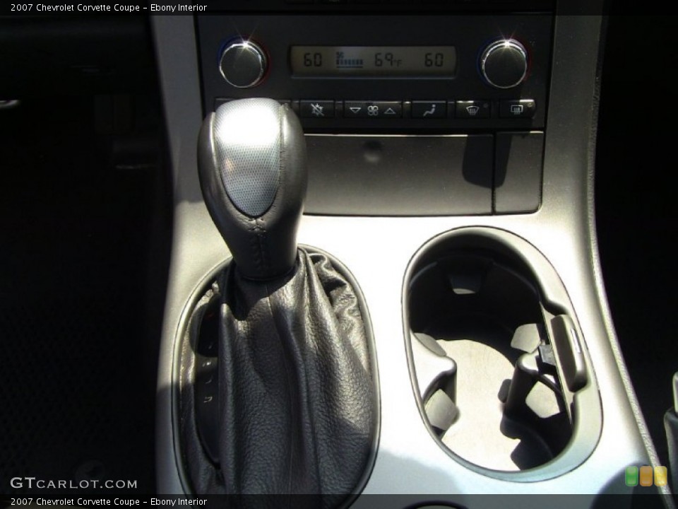 Ebony Interior Transmission for the 2007 Chevrolet Corvette Coupe #60208279