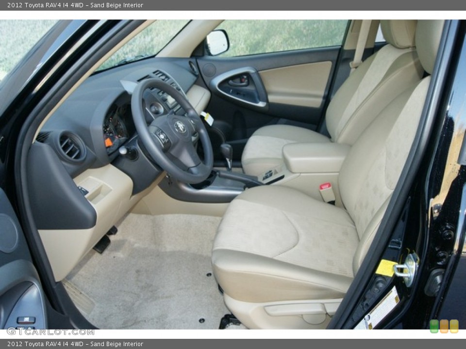Sand Beige Interior Photo for the 2012 Toyota RAV4 I4 4WD #60209223