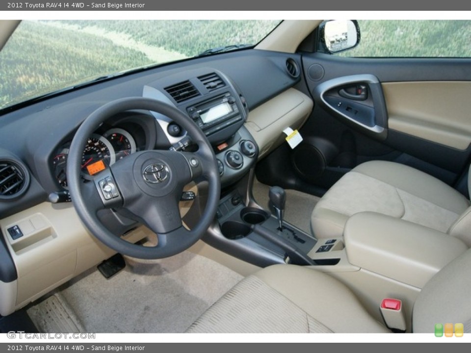 Sand Beige Interior Photo for the 2012 Toyota RAV4 I4 4WD #60209232