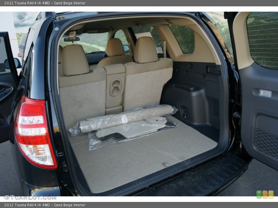 Sand Beige Interior Trunk for the 2012 Toyota RAV4 I4 4WD #60209275