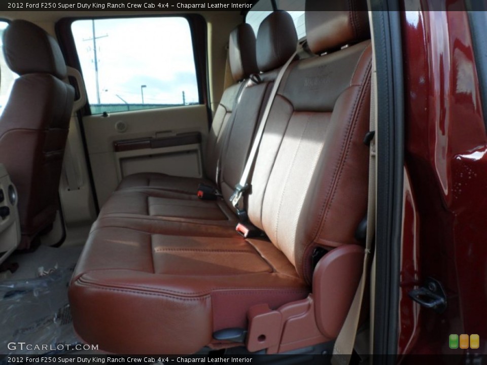 Chaparral Leather Interior Photo for the 2012 Ford F250 Super Duty King Ranch Crew Cab 4x4 #60211525