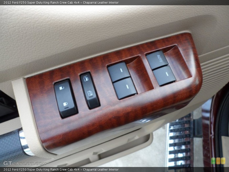 Chaparral Leather Interior Controls for the 2012 Ford F250 Super Duty King Ranch Crew Cab 4x4 #60211546