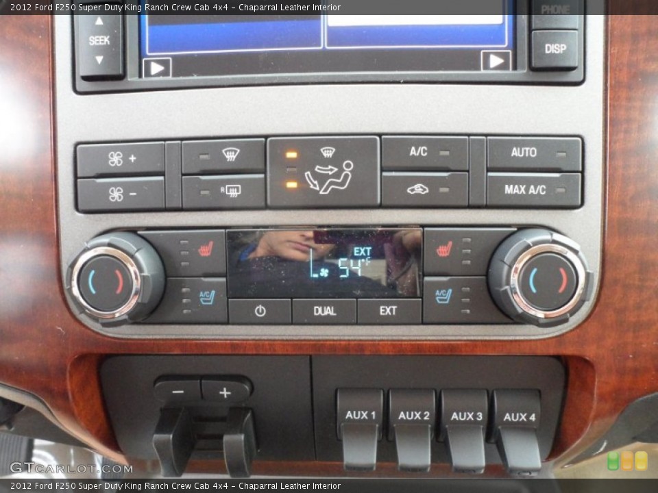 Chaparral Leather Interior Controls for the 2012 Ford F250 Super Duty King Ranch Crew Cab 4x4 #60211609