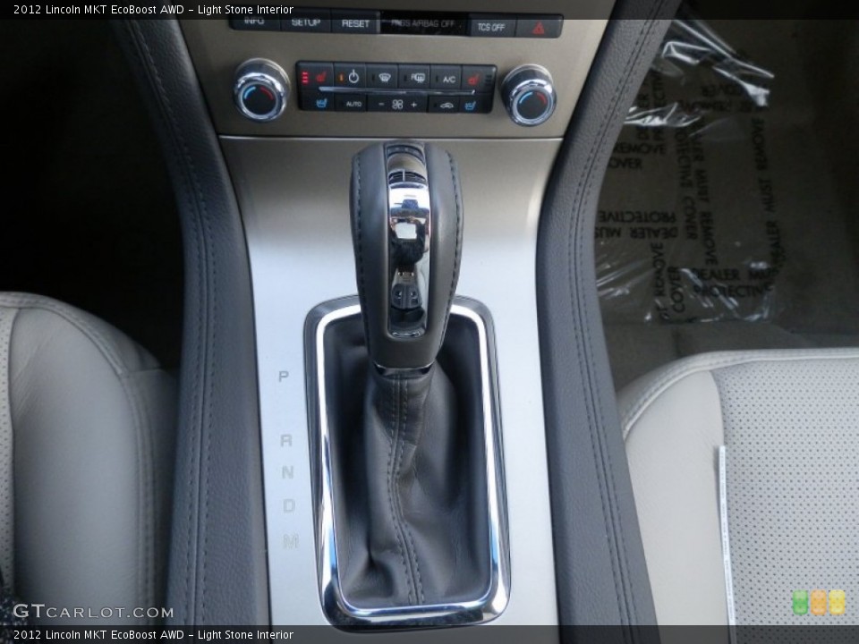Light Stone Interior Transmission for the 2012 Lincoln MKT EcoBoost AWD #60214081