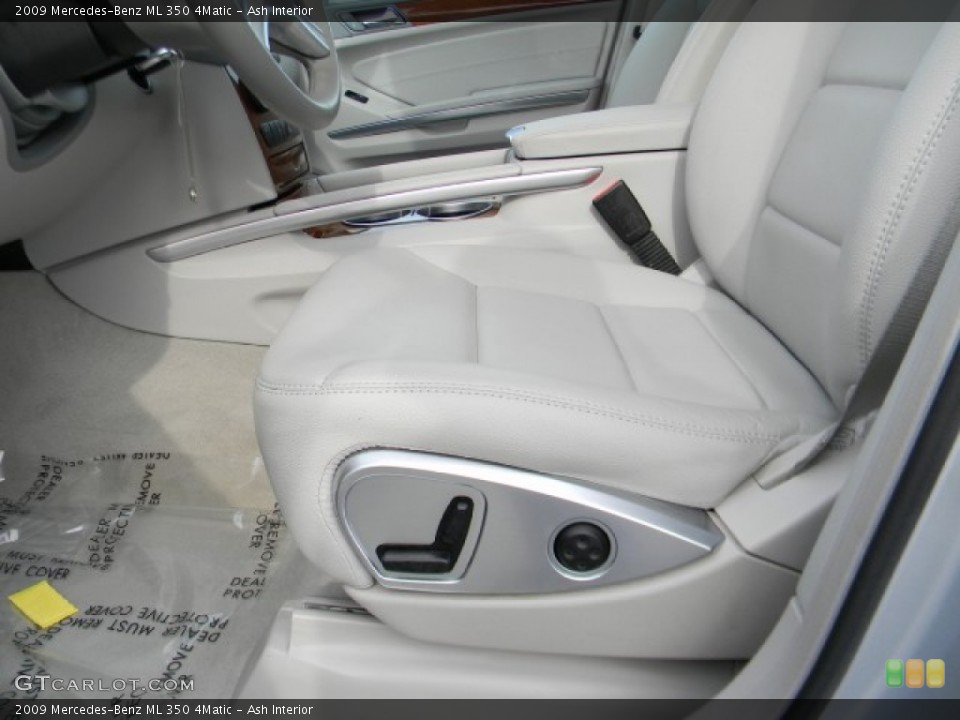 Ash Interior Front Seat for the 2009 Mercedes-Benz ML 350 4Matic #60214363