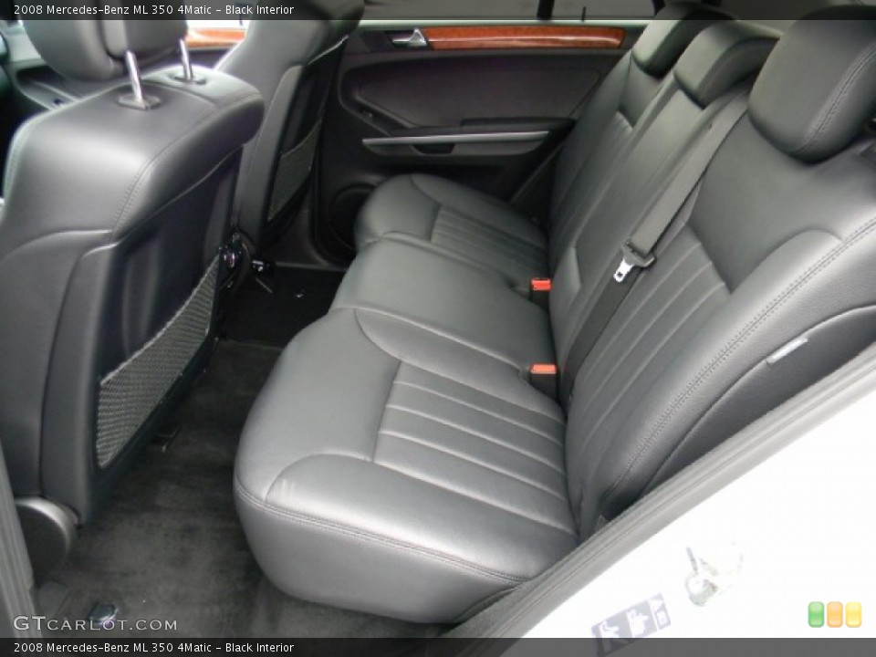 Black Interior Photo for the 2008 Mercedes-Benz ML 350 4Matic #60214506