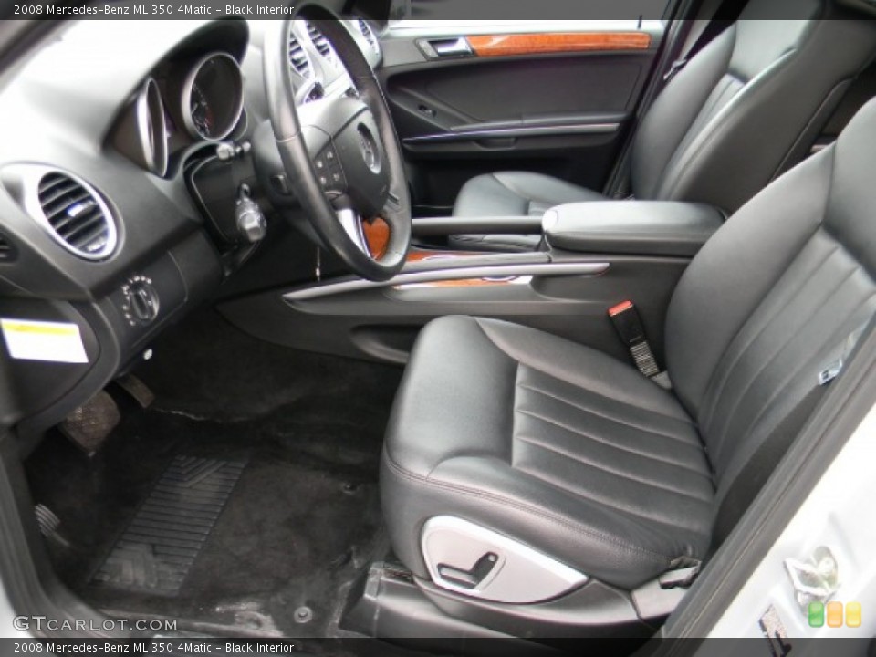 Black Interior Photo for the 2008 Mercedes-Benz ML 350 4Matic #60214522