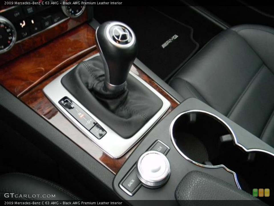 Black AMG Premium Leather Interior Transmission for the 2009 Mercedes-Benz C 63 AMG #60214780