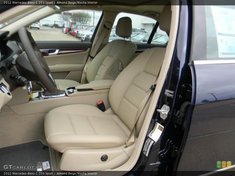 Almond Beige/Mocha Interior Photo for the 2012 Mercedes-Benz C 250 Sport #60215230