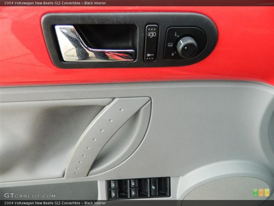 Black Interior Controls for the 2004 Volkswagen New Beetle GLS Convertible #60216707