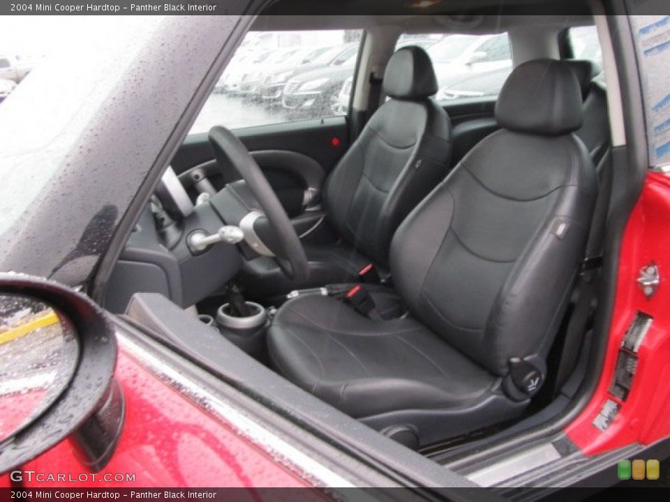 Panther Black Interior Photo for the 2004 Mini Cooper Hardtop #60217426