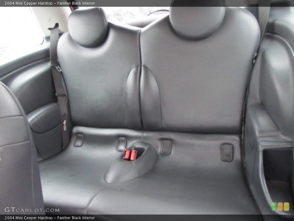 Panther Black Interior Rear Seat for the 2004 Mini Cooper Hardtop #60217489