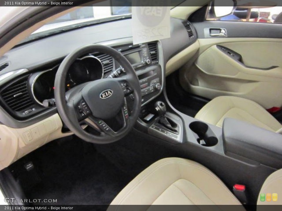 Beige Interior Photo for the 2011 Kia Optima Hybrid #60218470