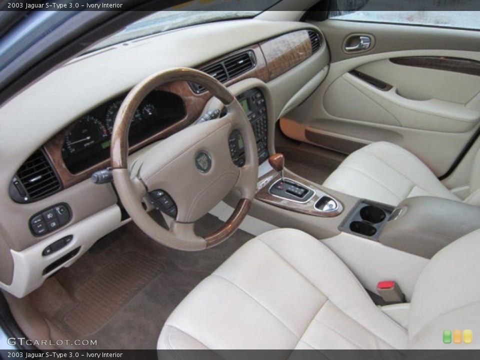 Ivory Interior Prime Interior for the 2003 Jaguar S-Type 3.0 #60220087