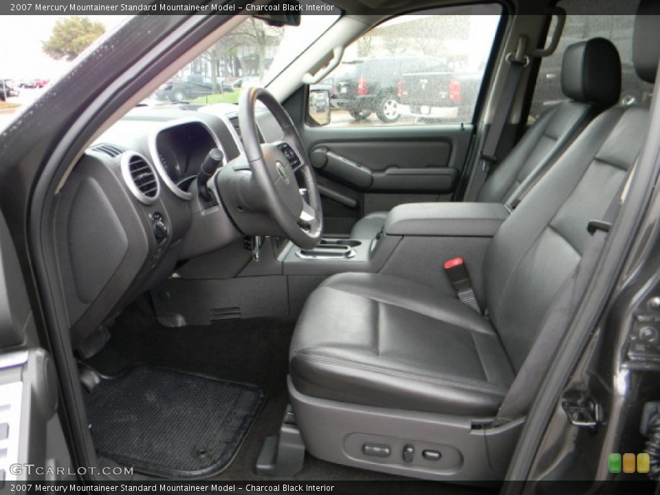 Charcoal Black Interior Photo for the 2007 Mercury Mountaineer  #60221764