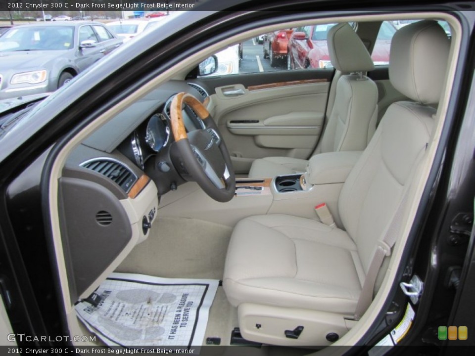 Dark Frost Beige/Light Frost Beige Interior Photo for the 2012 Chrysler 300 C #60223573