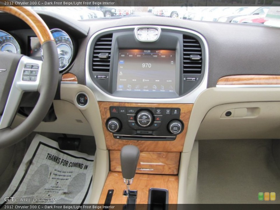 Dark Frost Beige/Light Frost Beige Interior Controls for the 2012 Chrysler 300 C #60223600