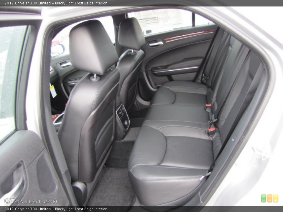 Black/Light Frost Beige Interior Photo for the 2012 Chrysler 300 Limited #60223821