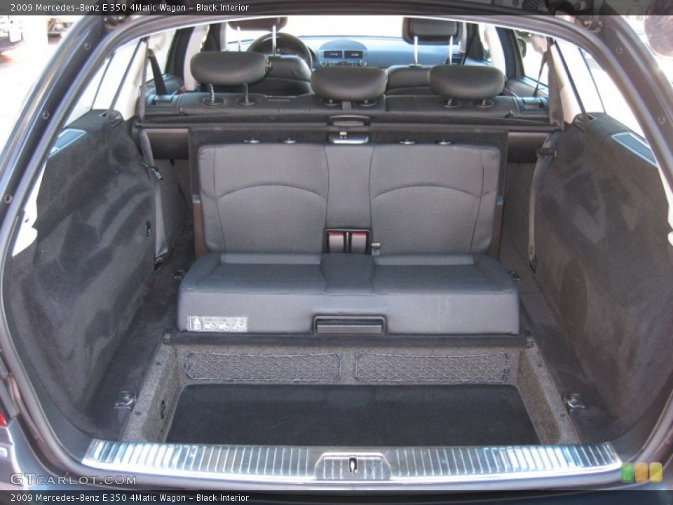 Black Interior Trunk for the 2009 Mercedes-Benz E 350 4Matic Wagon #60224977