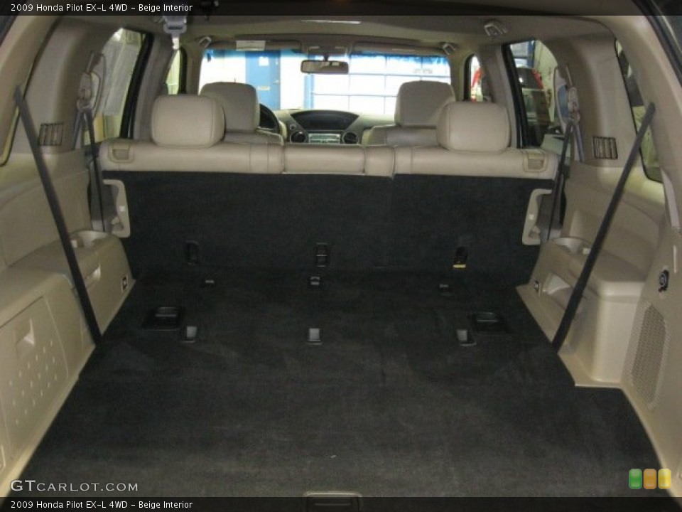 Beige Interior Trunk for the 2009 Honda Pilot EX-L 4WD #60225898