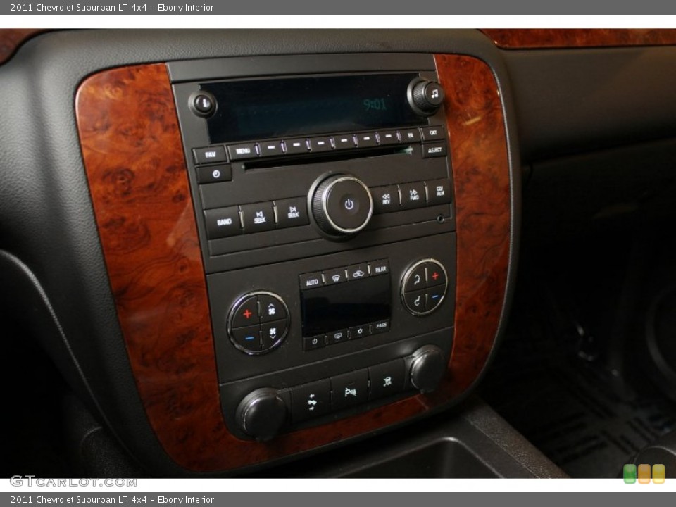 Ebony Interior Controls for the 2011 Chevrolet Suburban LT 4x4 #60226702
