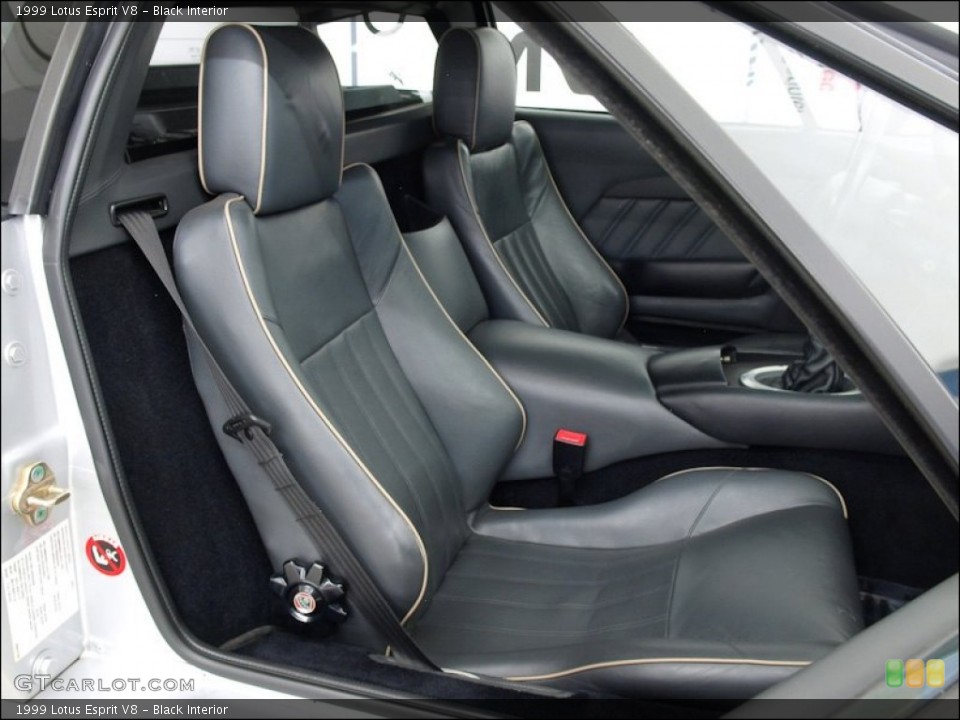 Black 1999 Lotus Esprit Interiors